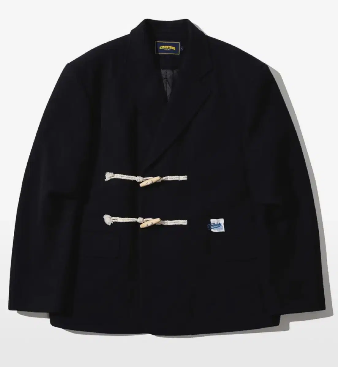 GRAND PALAIS LABEL WOOL COAT 오아이오아이컬렉션